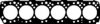 GLASER H40537-00 Gasket, cylinder head
